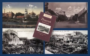 Zwei Brände in Bentschen - Zbąszyń 1906/1907 - Bildzusammenschnitt aus dem Buch "Zbąszyń (Bentschen) na dawnych pocztówkach (1895-1945)" 