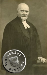 Pastor Seidel - Pastor der evgl. luth. Gemeinde von 1885-1917 in Neutomischel - Bild: D. Maennel Archiv