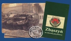 Eisenbahnunfall in Bentschen - Bild veröffentl. im Buch "Zbąszyń - na dawnej pocztówce" Seite 118 / Abb. 114