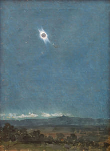 Sonnenfinsternis 1905 - Bild: http://commons.wikimedia.org/wiki/Category:Solar_eclipse_of_ 1905_August_30?uselang=de#/media/File:Enrique_Simonet_-_Eclipse_-_ 1905.JPG